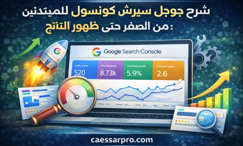 شرح جوجل سيرش كونسول للمبتدئين: من الصفر حتى ظهور النتائج