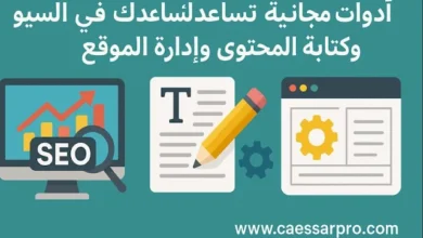 أدوات مجانية للسيو وكتابة المحتوى وإدارة الموقع