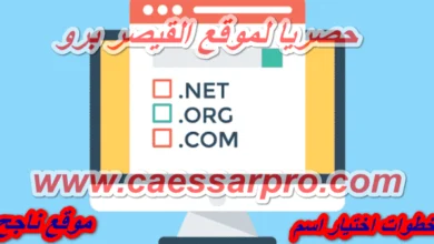 طريقة اختيار اسم موقع إلكتروني ناجح 2026