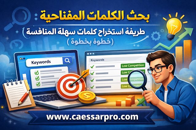 بحث الكلمات المفتاحية: استخراج كلمات سهلة المنافسة