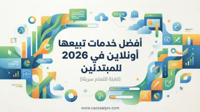 أفضل خدمات تبيعها أونلاين في 2026 للمبتدئين